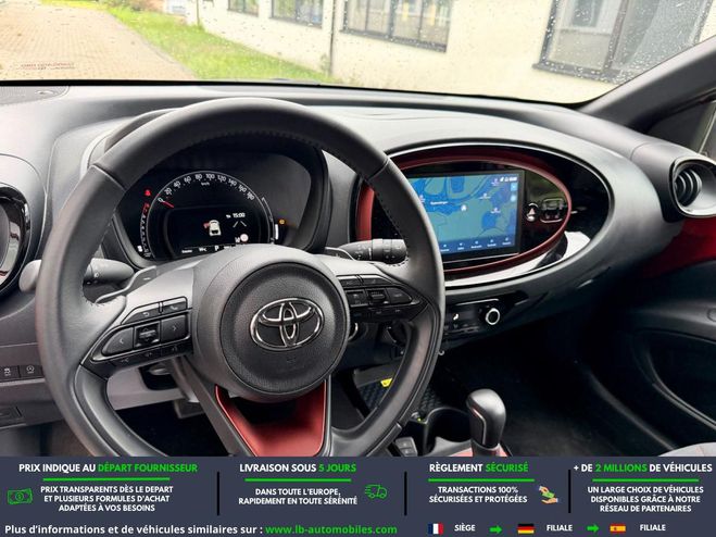 Toyota Aygo 1.0 VVT-i 72 BVA Rouge M�tallique de 2024