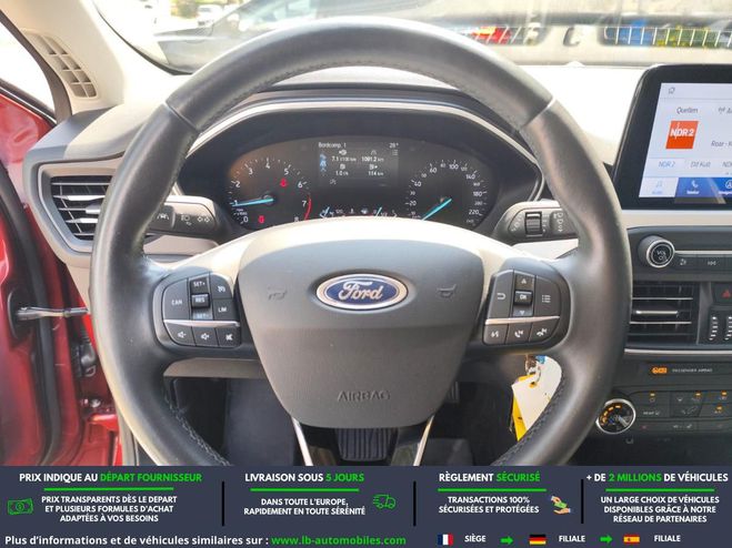 Ford Focus 1.0 EcoBoost 100 BVM Rouge M�tallique de 2020