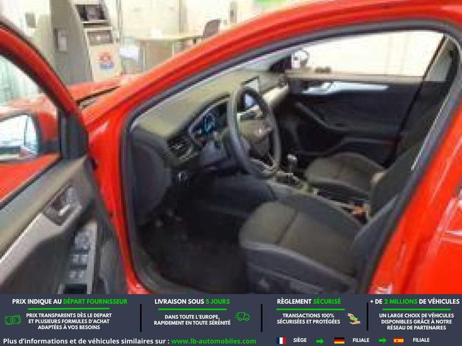 Ford Focus 1.0 Flexifuel 125 mHEV BVM Rouge de 2022