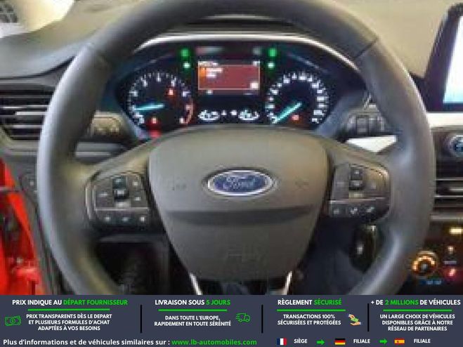 Ford Focus 1.0 Flexifuel 125 mHEV BVM Rouge de 2022