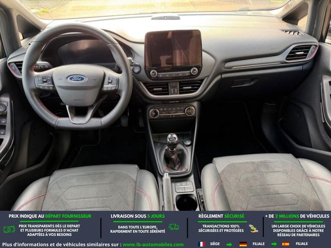 Ford Fiesta 1.0 EcoBoost 155 ch mHEV BVM Noir M�tallique de 2022