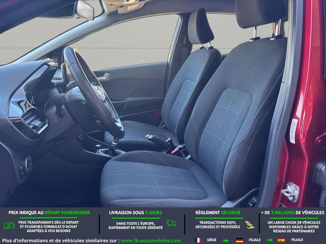 Ford Fiesta 1.0 EcoBoost 95 ch BVM Rouge M�tallique de 2020