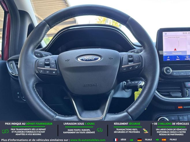 Ford Fiesta 1.0 EcoBoost 95 ch BVM Rouge M�tallique de 2020
