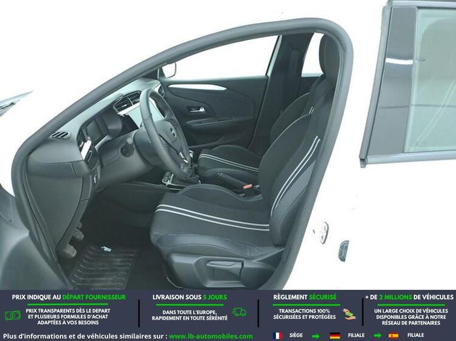 Opel Corsa 1.2 Turbo 100 ch BVM Blanc de 2025