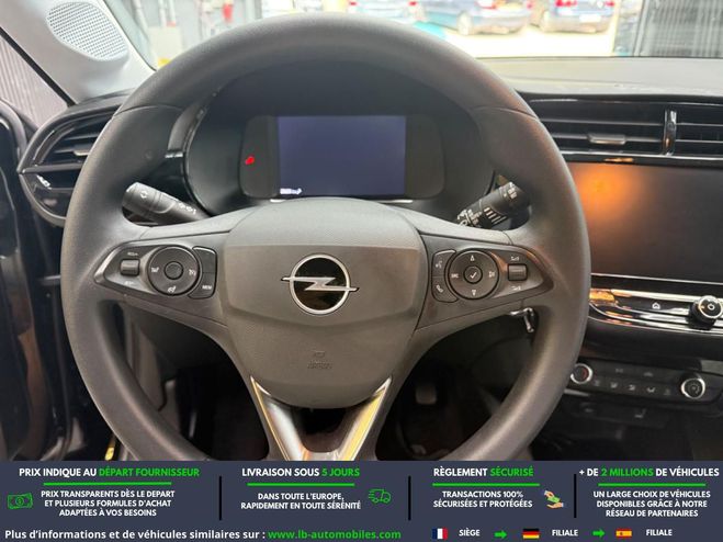 Opel Corsa 1.2 Turbo 100 ch BVM Noir de 2025