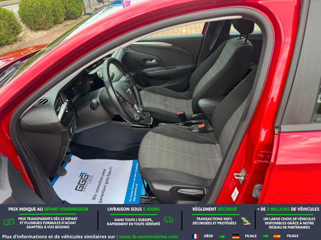 Opel Corsa 1.2 Turbo 100 ch BVM Rouge M�tallique de 2023