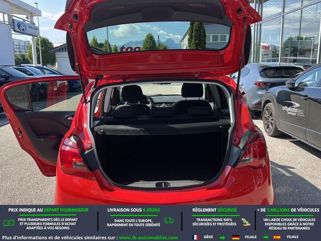 Opel Corsa 1.2 Turbo 100 ch BVM Rouge M�tallique de 2019