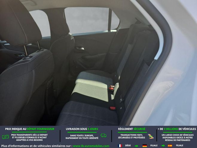Opel Corsa Electrique 136 ch & Batterie 50 kw/h Blanc de 2020