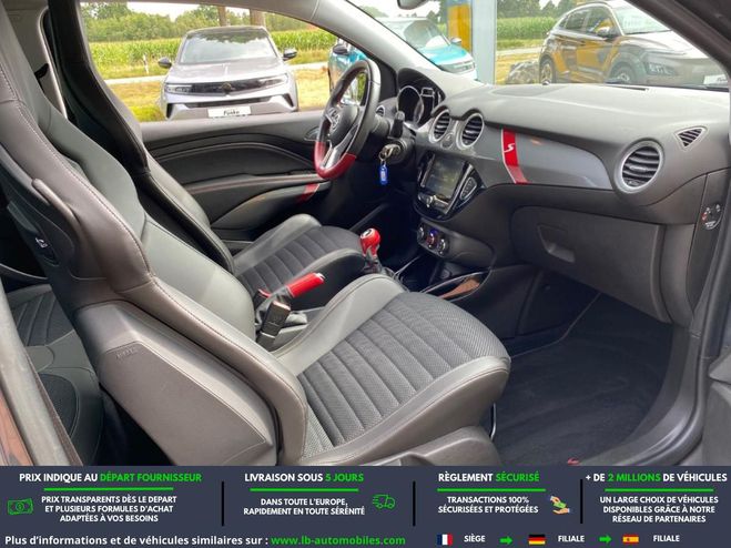 Opel Adam 1.4 Turbo 150 ch Gris M�tallique de 2016