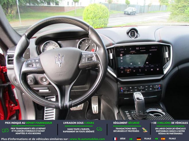 Maserati Ghibli V8 580 ch Rouge M�tallique de 2022