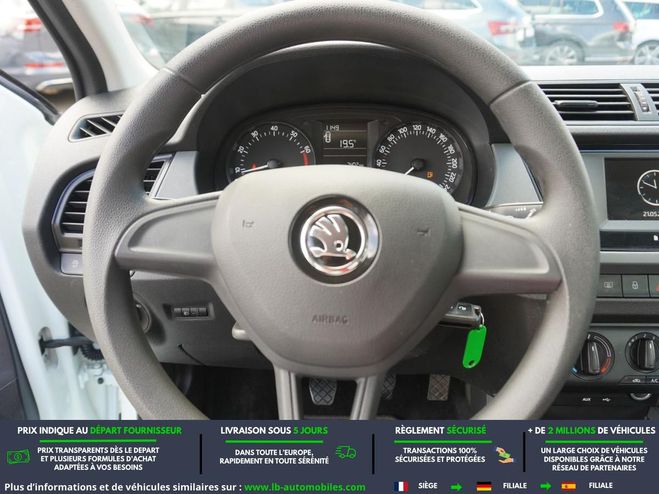 Skoda Fabia 1.0 TSI 95 ch BVM Blanc de 2017