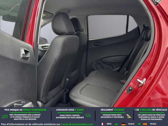 Hyundai I10 1.2 87 BVM Rouge M�tallique de 2017