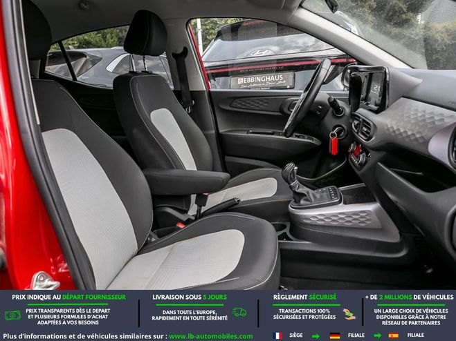 Hyundai I10 1.2 84 BVA Rouge M�tallique de 2022