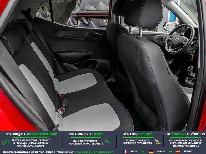Hyundai I10 1.2 84 BVA Rouge M�tallique de 2022