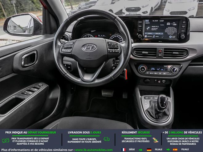 Hyundai I10 1.2 84 BVA Rouge M�tallique de 2022