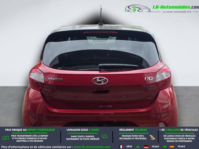 Hyundai I10 1.2 84 BVA Rouge M�tallique de 2020