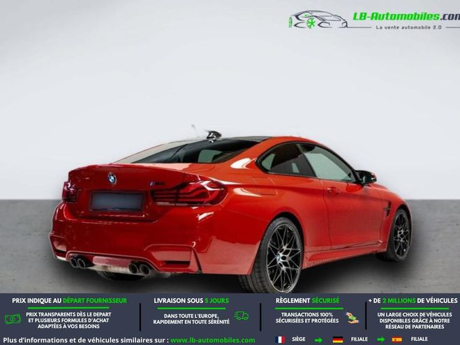 BMW M4 450 ch M BVA Rouge M�tallique de 2019