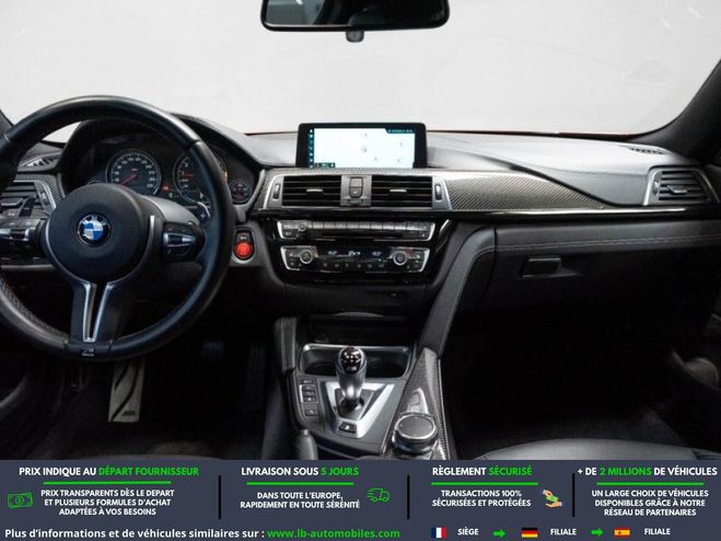 BMW M4 450 ch M BVA Rouge M�tallique de 2019