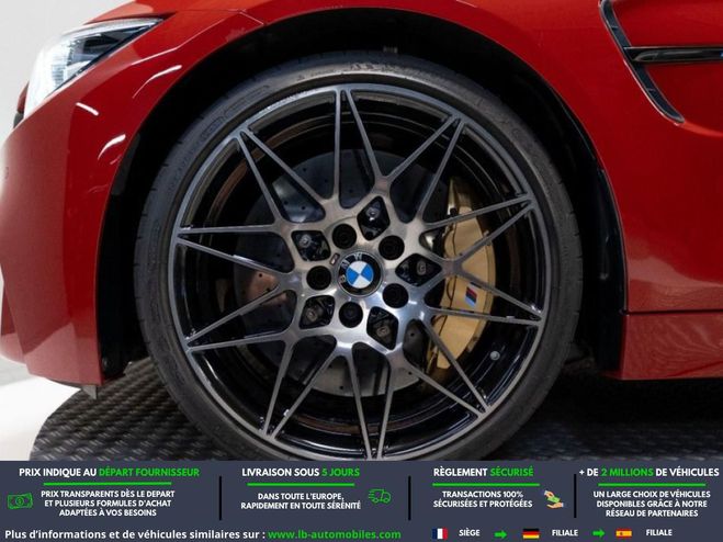 BMW M4 450 ch M BVA Rouge M�tallique de 2019