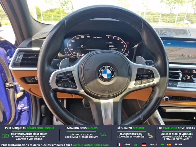 BMW Serie 3 M340i xDrive 374 ch BVA Bleu M�tallique de 2021