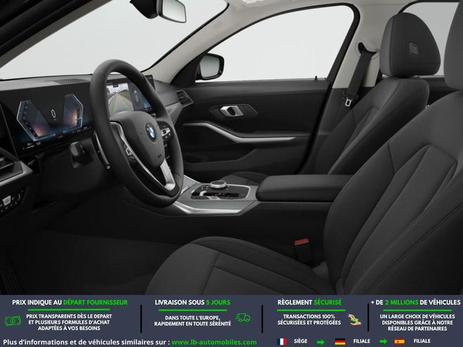 BMW Serie 3 320i 184 ch BVA Noir de 2023