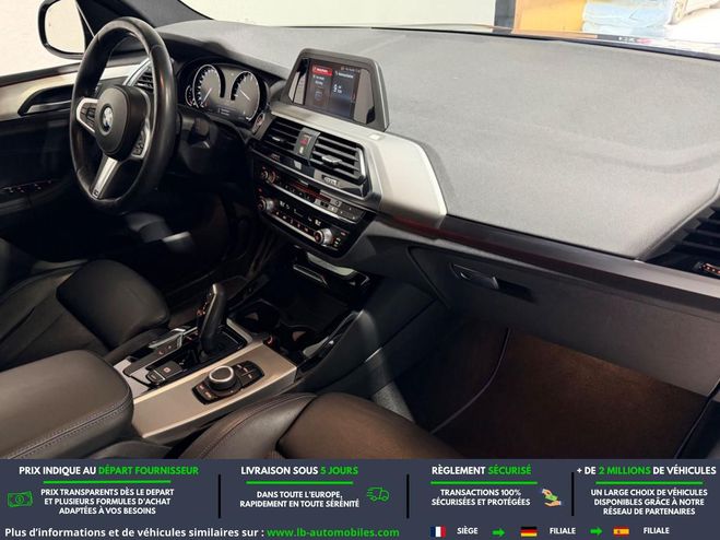 BMW X3 xDrive 20i 184ch BVA Noir M�tallique de 2018