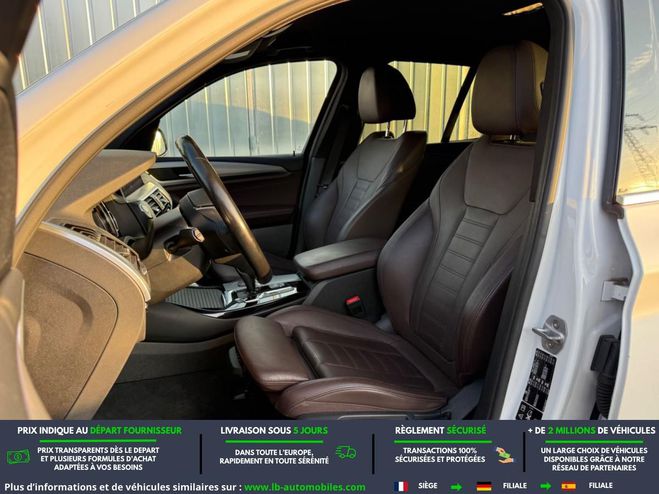 BMW X3 xDrive 20i 184ch BVA Blanc M�tallique de 2019