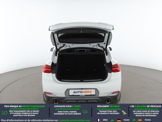 BMW X2 sDrive 20i 192 ch BVA Blanc de 2019