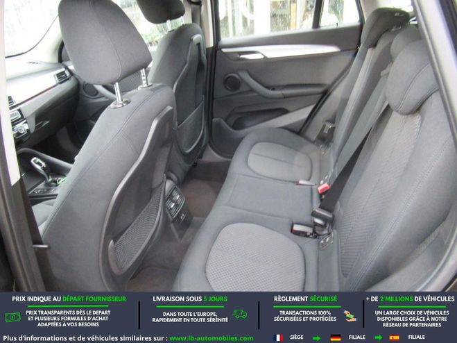 BMW X1 sDrive 18i 136 ch BVA Noir de 2022