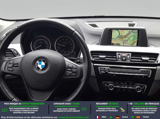 BMW X1 sDrive 20i 192 ch BVA Argent� M�tallique de 2016