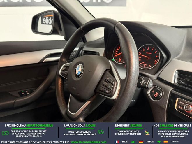 BMW X1 sDrive 20i 192 ch BVA Noir M�tallique de 2017