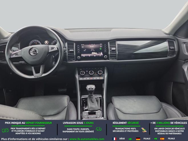 Skoda Kodiaq 2.0 TDI 190 BVA 4x4 5pl Blanc de 2018