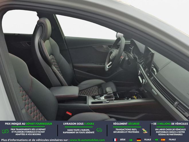 Audi RS4 V6 2.9 TFSI 450 ch BVA Quattro Blanc M�tallique de 2023