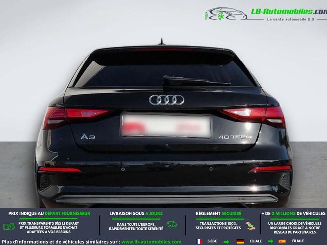Audi A3 40 TFSIe 204 BVA Noir de 2021