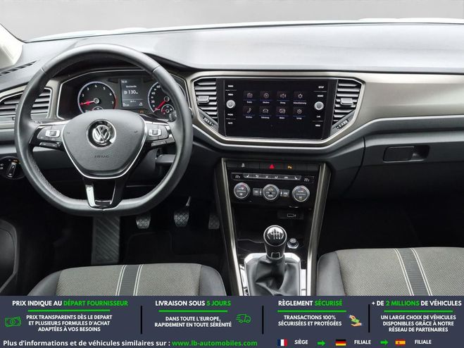 Volkswagen T Roc 1.0 TSI 115 Start/Stop BVM Argent� M�tallique de 2018
