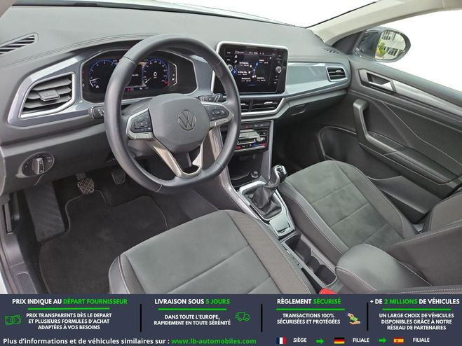 Volkswagen T Roc 1.5 TSI EVO 150 Start/Stop BVM Blanc de 2022