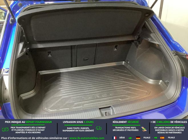 Volkswagen T Roc 1.5 TSI EVO 150 Start/Stop BVM Bleu M�tallique de 2022