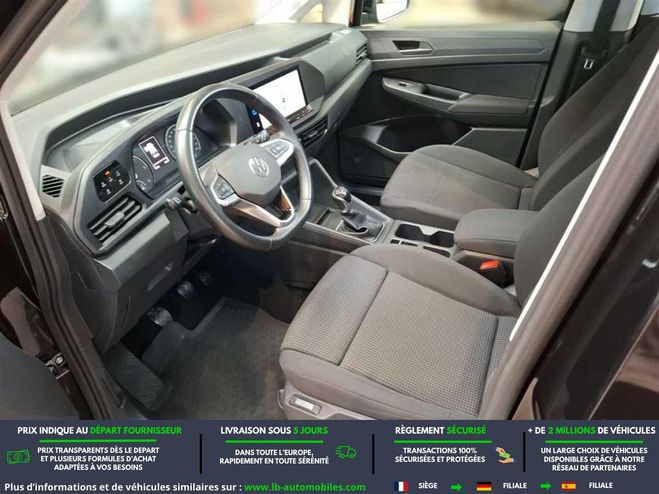 Volkswagen Caddy 2.0 TDI 122 BVM Noir M�tallique de 2022