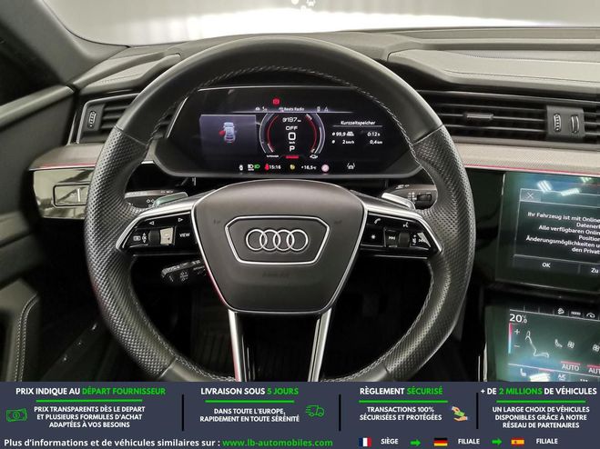 Audi E-Tron S 503 ch e-quattro Sport Noir M�tallique de 2022