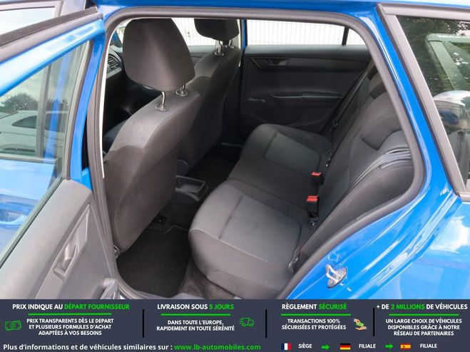 Skoda Fabia 1.0 TSI 95 ch BVM Bleu M�tallique de 2020