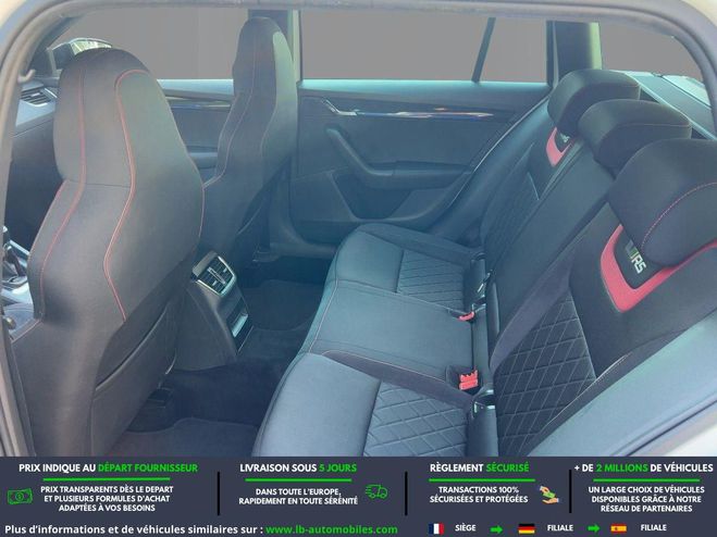 Skoda Octavia 2.0 TSI 245 ch BVM Blanc M�tallique de 2019