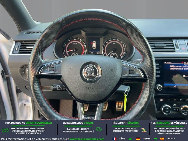 Skoda Octavia 2.0 TSI 245 ch BVM Blanc M�tallique de 2019
