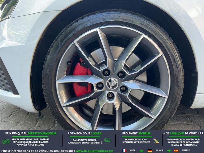 Skoda Octavia 2.0 TSI 245 ch BVM Blanc M�tallique de 2019