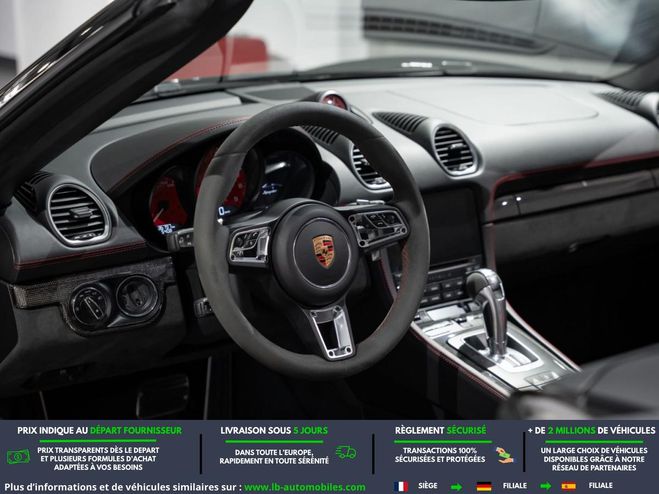 Porsche Boxster 4.0i 420 ch PDK Noir de 2023