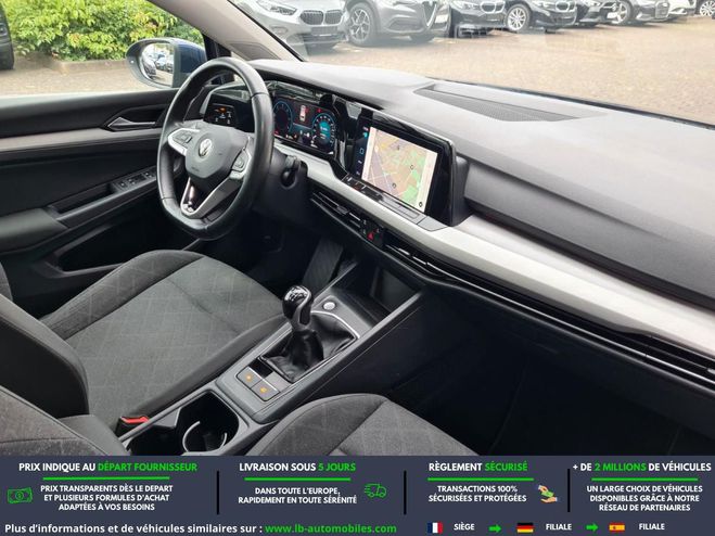 Volkswagen Golf 2.0 TDI 115 BVM Bleu M�tallique de 2021