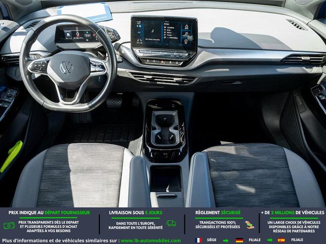 Volkswagen ID. 4 204 ch Bleu M�tallique de 2022