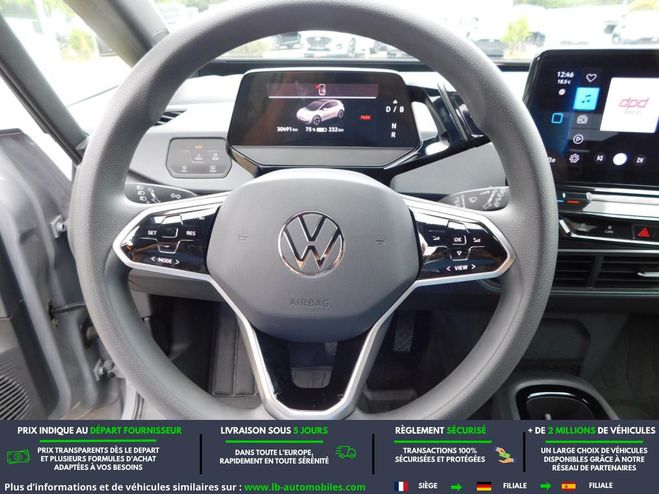 Volkswagen ID. 3 145 ch Pro Gris de 2021