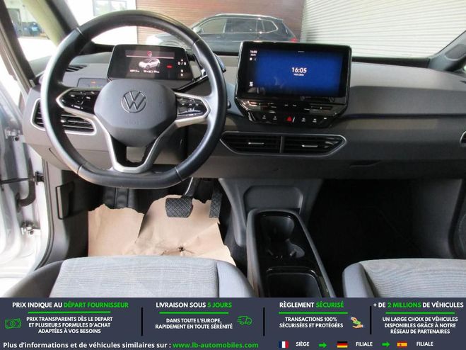 Volkswagen ID. 3 204 ch Pro Performance Argent� M�tallique de 2023