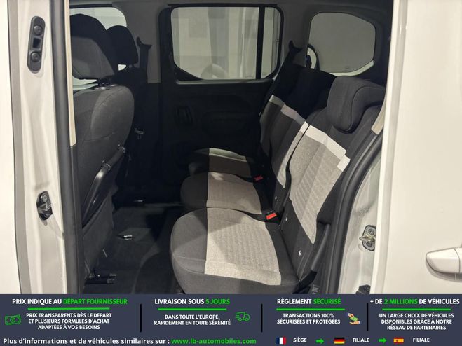 Citroen Berlingo 136 ch 100 kWh BVA Blanc de 2023