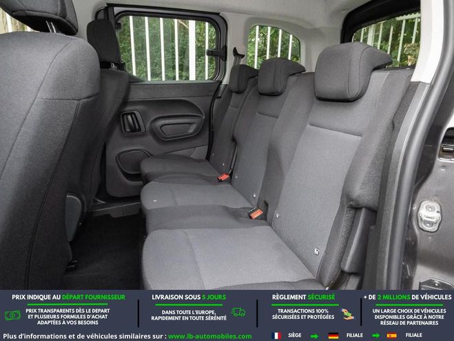 Citroen Berlingo 136 ch 100 kWh BVA Gris M�tallique de 2022